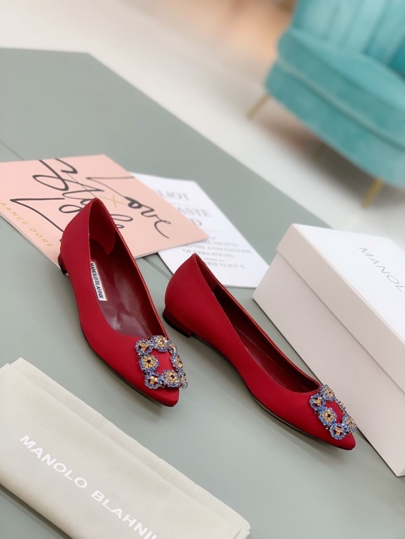 Manolo Blahnik flat shoes